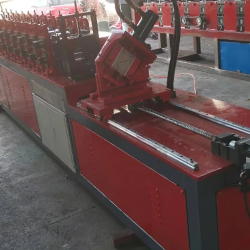 Advertising Steel Gusset Plate Cold Roll Forming Machine