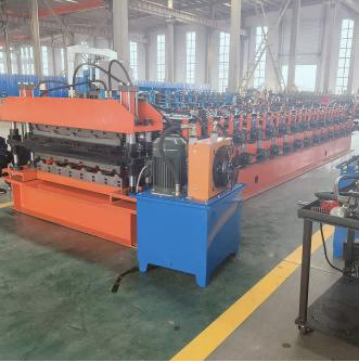 860/1040 Color Steel Roll Forming Machine